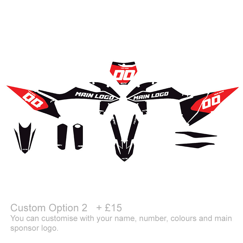 HONDA CRF 450RWE 2021 - 2023 WHITEOUT Graphics Kit