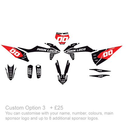 KTM SX 125 2001 - 2003 WHITEOUT Graphics kit