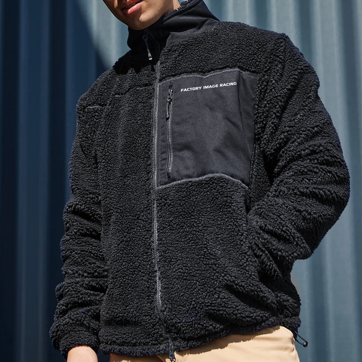 SHERPA FLEECE JACKET