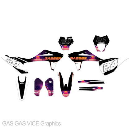 GasGas EC 250-450 21-24 VICE Graphics Kit