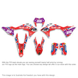 FIR TEAM DECAL KIT CUSTOM MX & ENDURO GRAPHICS ANY BIKE