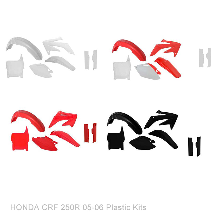HONDA CRF 450R 2005 - 2006 WHITEOUT Graphics Kit