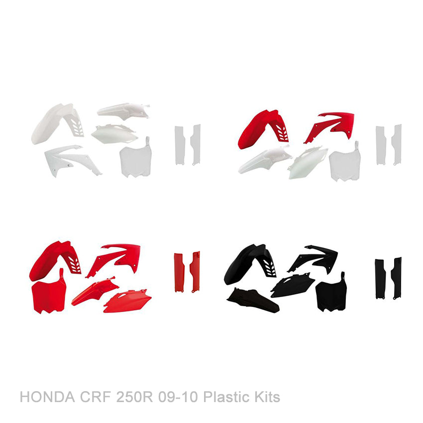 HONDA CRF 250R 2010 WHITEOUT Graphics Kit