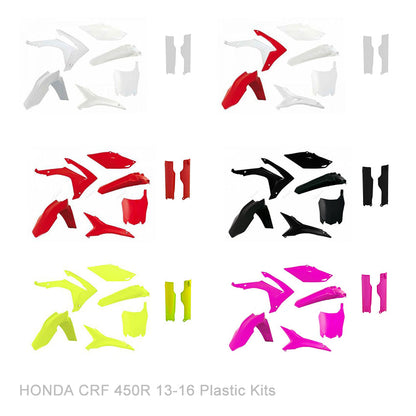 HONDA CRF 450R 2013 - 2016 WHITEOUT Graphics Kit