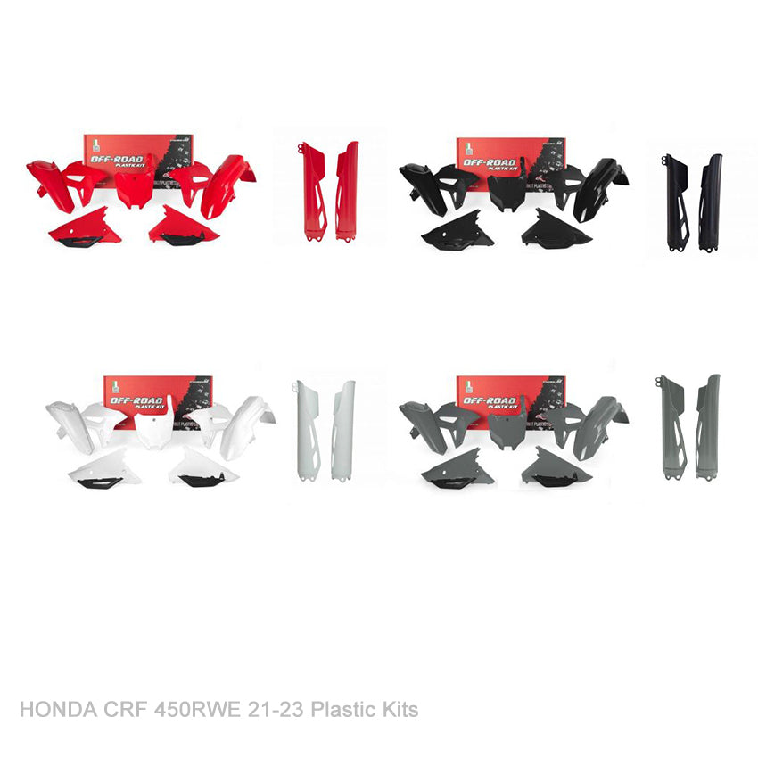 HONDA CRF 450RWE 2021 - 2023 WHITEOUT Graphics Kit