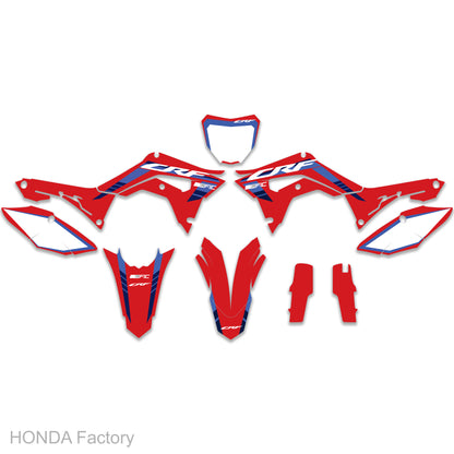 HONDA CRF 250R 2022 - 2023 Factory Graphics Kit