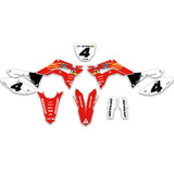 HONDA CARMICHAEL WOODY REPLICA CUSTOM GRAPHICS DECAL KIT