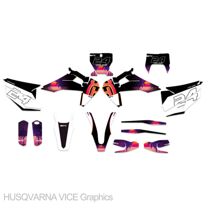 HUSQVARNA FC 250/350/450 2014 - 2015 VICE Graphics Kit