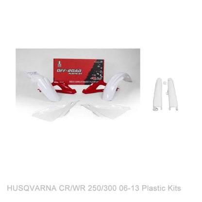 HUSQVARNA CR/WR 250/300 2006 - 2013 WHITEOUT Graphics Kit