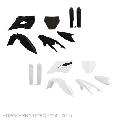 HUSQVARNA FC 250/350/450 2014 - 2015 WHITEOUT Graphics Kit
