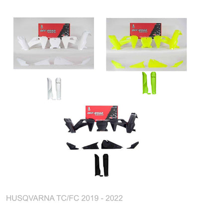 HUSQVARNA TC/FC 125-450 2019 - 2022 WHITEOUT Graphics Kit