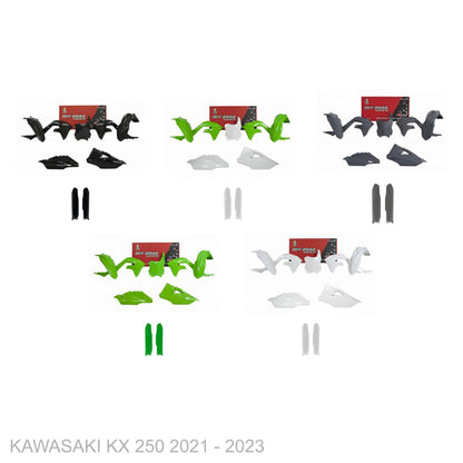 KAWASAKI KX 250 2021 - 2023 Factory Graphics Kit