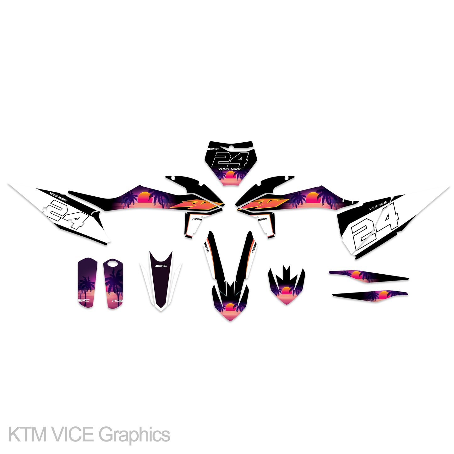 KTM SX 65 2019 - 2023 VICE Graphics kit