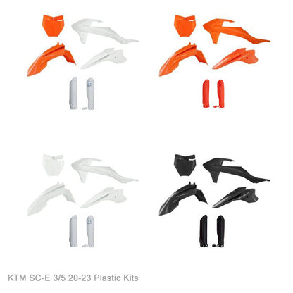 KTM SX-E 3/5 2020 - 2023 WHITEOUT Graphics kit