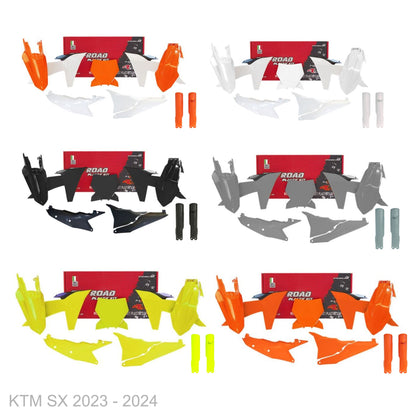 KTM SX/SXF 125/250/300/350/450 2023 - 2024 WHITEOUT Graphics kit