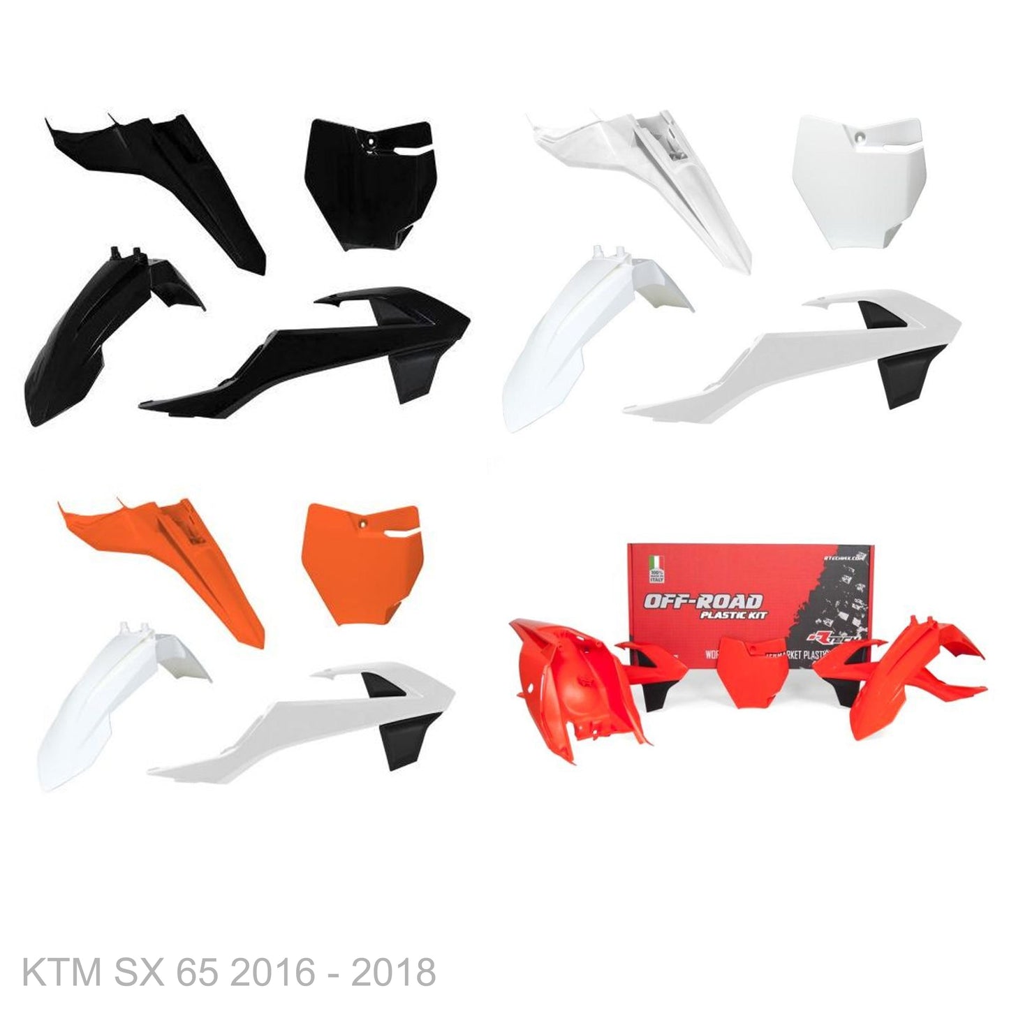 KTM SX 65 2016 - 2018 WHITEOUT Graphics kit