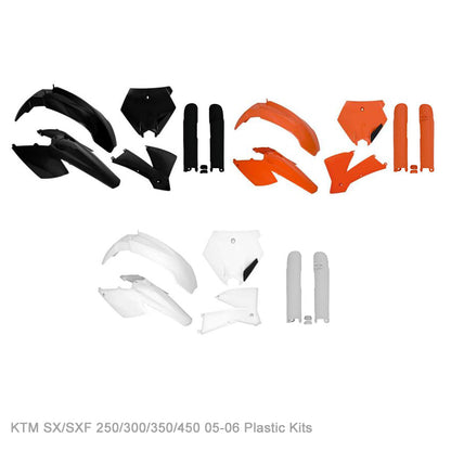 KTM SX/SXF 125-450 2005 - 2006 WHITEOUT Graphics kit