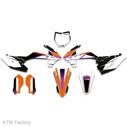 KTM SX 85 2018 - 2023 Factory Graphics Kit