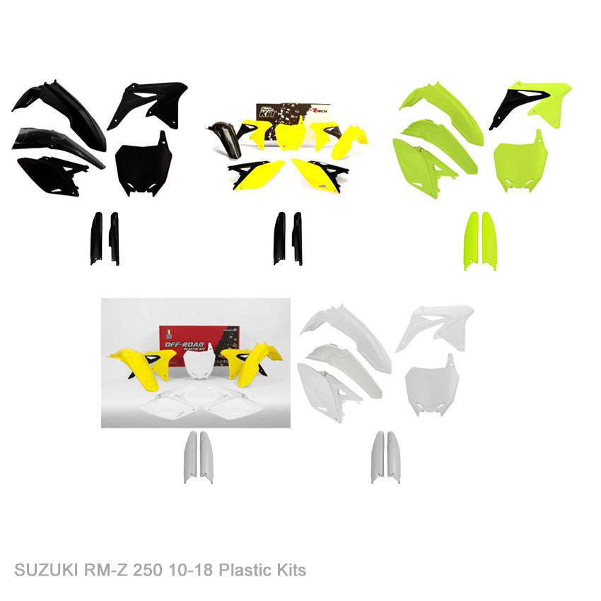 SUZUKI RM-Z 250 2010 - 2018 WHITEOUT Graphics kit