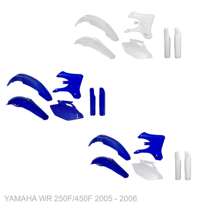 YAMAHA WR 250F 2005 - 2006 WHITEOUT Graphics kit