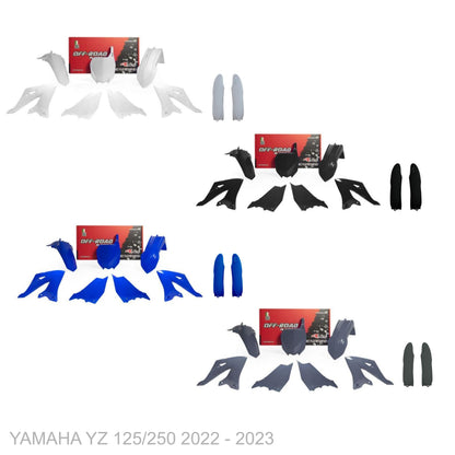 YAMAHA YZ 125/250 2022 - 2023 WHITEOUT Graphics kit