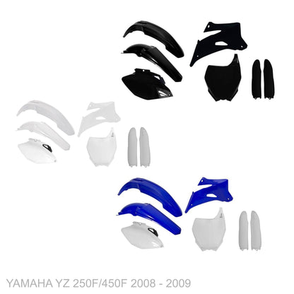 YAMAHA YZ 250F 2008 - 2009 WHITEOUT Graphics kit