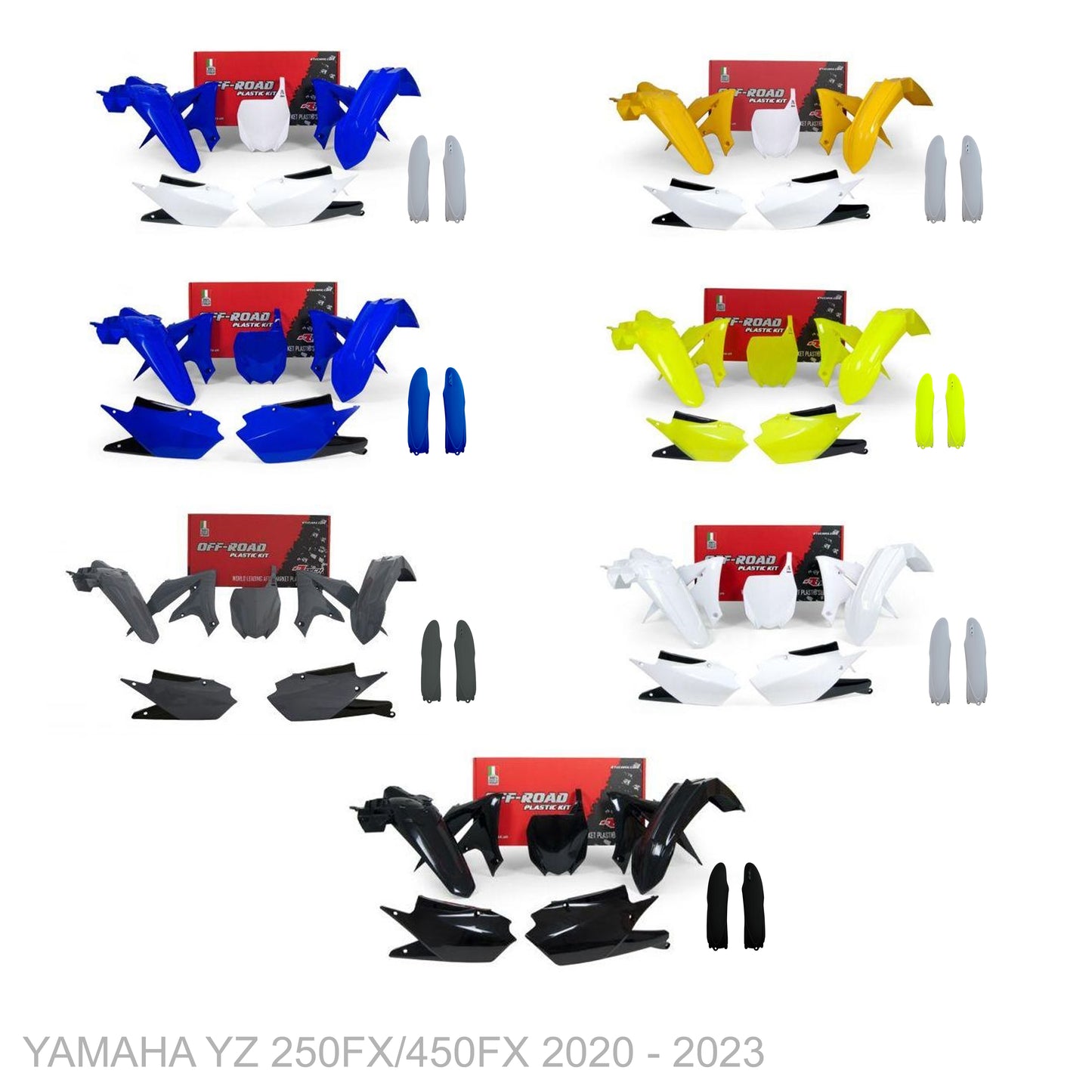 YAMAHA YZ 450FX 2019 - 2023 Factory Graphics Kit