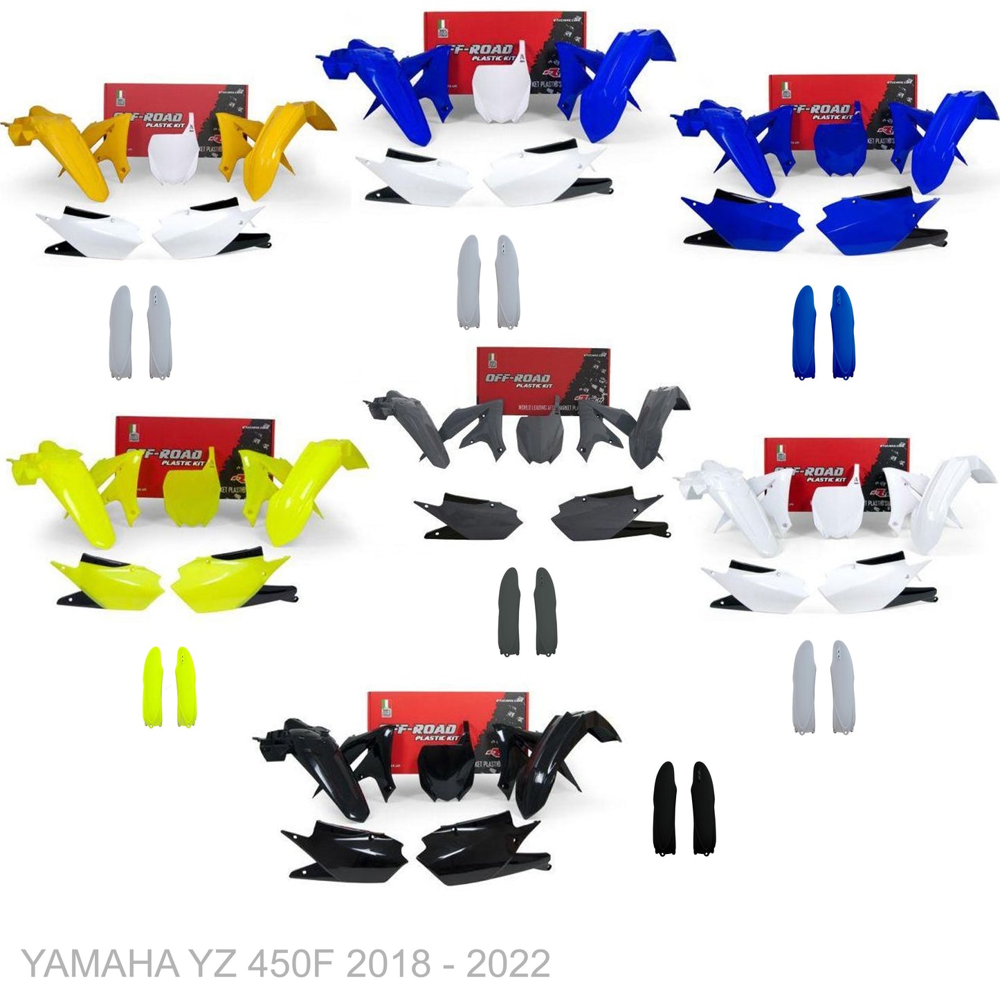 YAMAHA YZ 450F 2018 - 2022 VICE Graphics kit