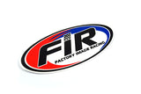 FIR Factory Image Racing Oval Laminated Sticker 11cm x 5cm