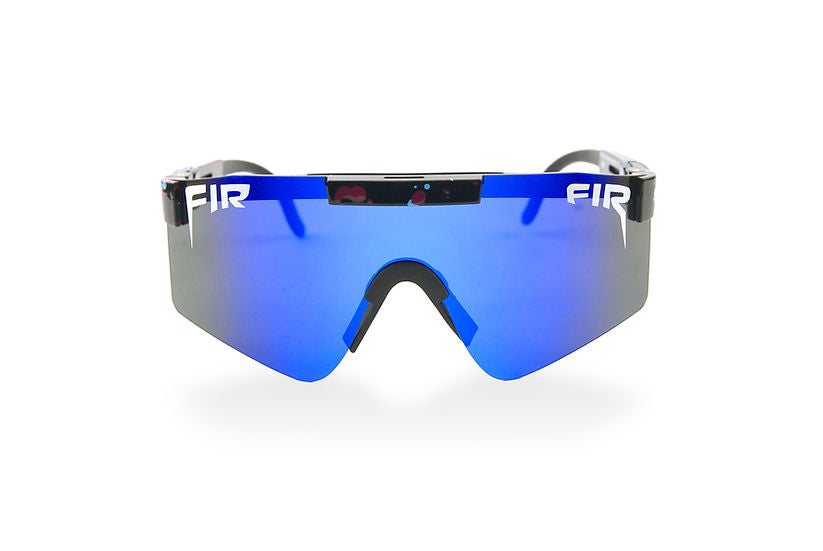 Black FIR Wrap Around Polarised UV400 Sunglasses